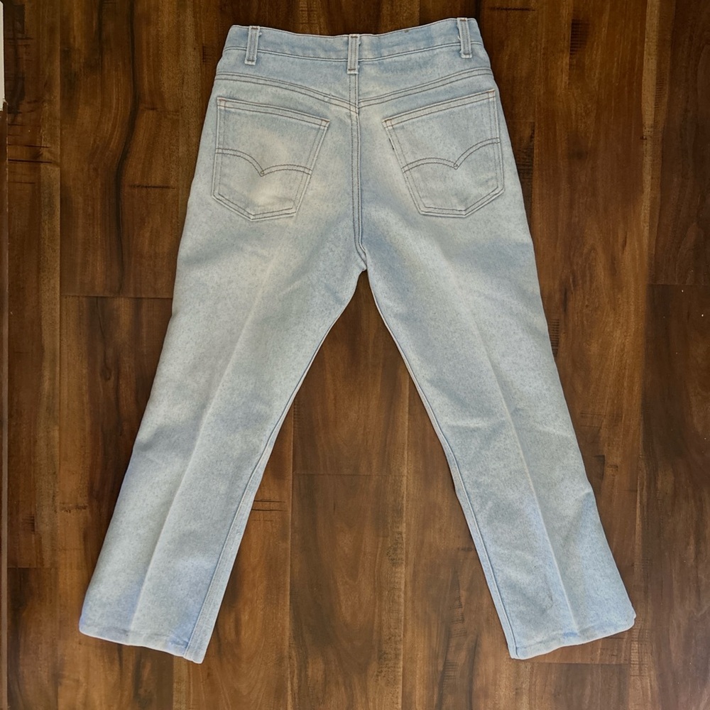 Vintage 80’s Levi’s, trouser style Blue Denim Jeans